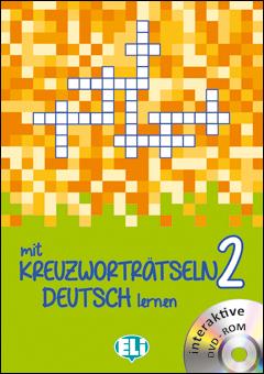 Mit Kreuzworträtseln Deutsch lernen 2 + DVD-ROM